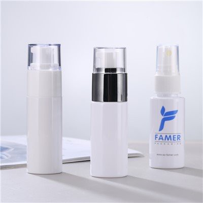 1 Oz plastik ak boutèy PET Ponp